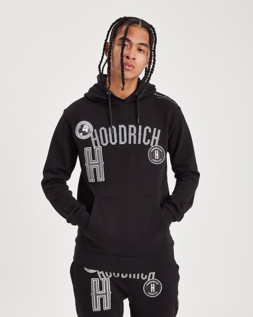 Sudadera Negra/con Capucha Reflectanterich Og Pacific