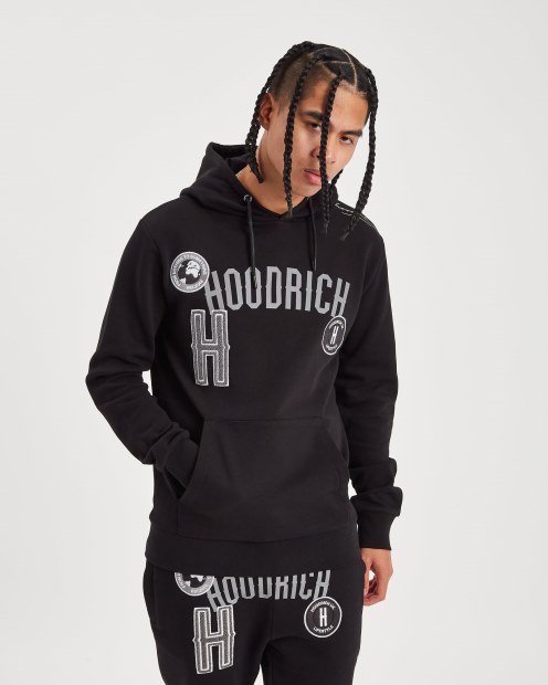 Sudadera Negra/con Capucha Reflectanterich Og Pacific