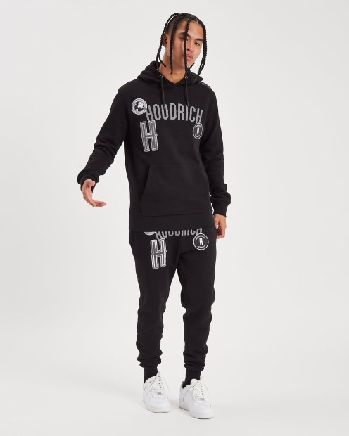Sudadera Negra/con Capucha Reflectanterich Og Pacific