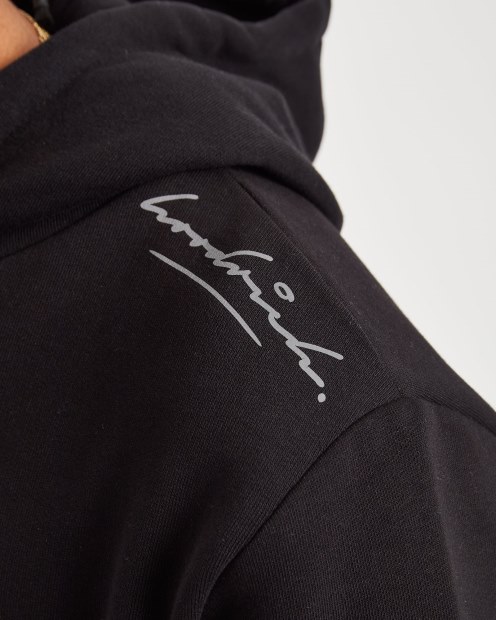 Sudadera Negra/con Capucha Reflectanterich Og Pacific
