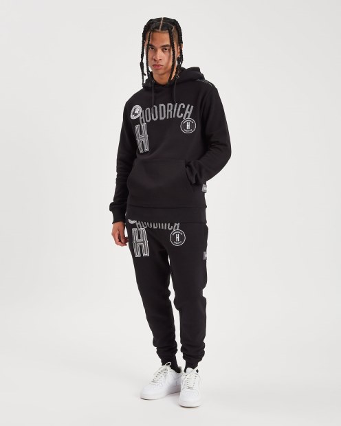 Sudadera Negra/con Capucha Reflectanterich Og Pacific