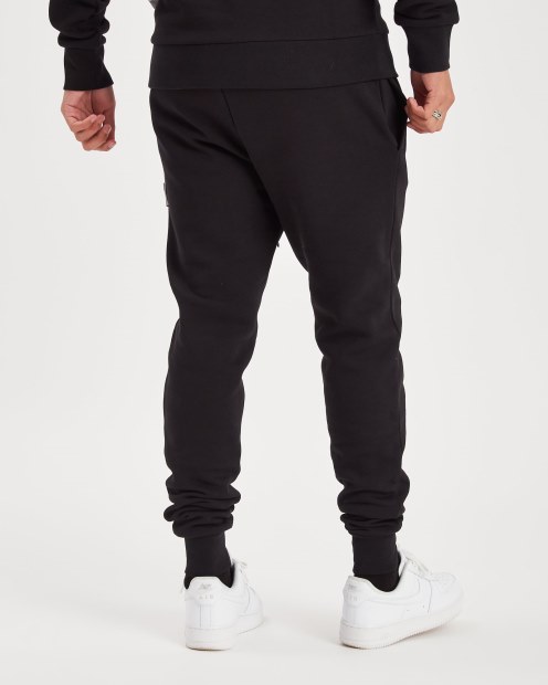Joggers Negros/reflectantes Og Pacific Hoodrich