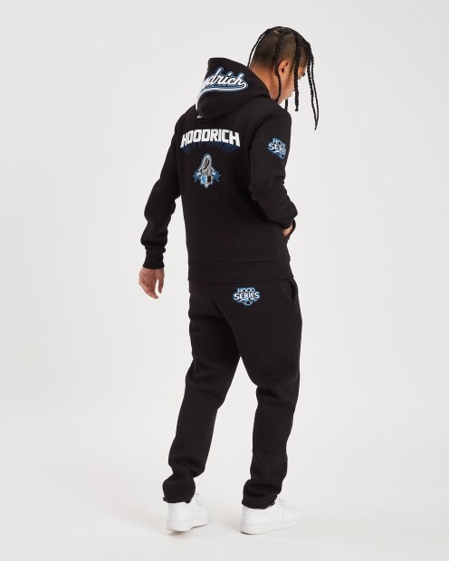 Joggers De Estadio Og Negro/blanco/azul (pedido Por Adelantado) Hoodrich