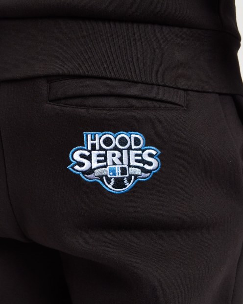 Joggers De Estadio Og Negro/blanco/azul (pedido Por Adelantado) Hoodrich