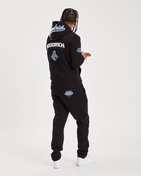 Joggers De Estadio Og Negro/blanco/azul (pedido Por Adelantado) Hoodrich