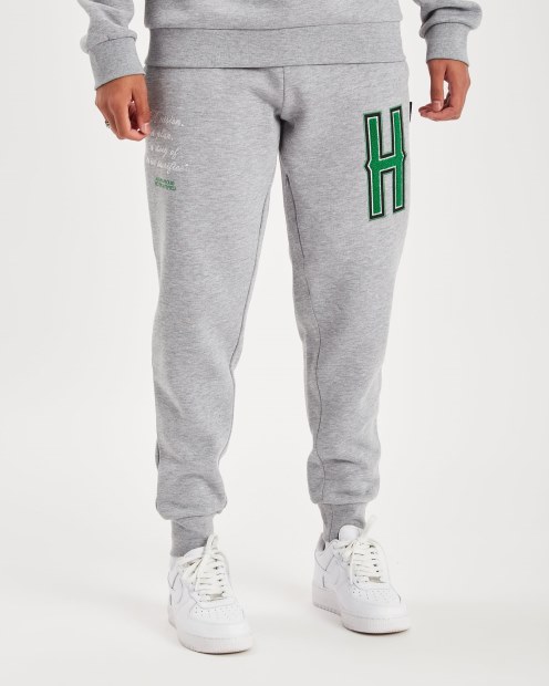 Joggers Og Pulse Gris Jaspeado/blanco/verde/negro Hoodrich