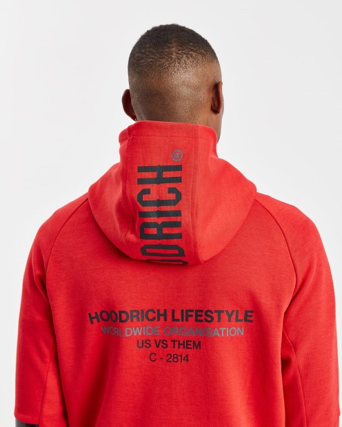 Sudadera Con Capucha Y Cremallera Completa Lychee/black/iron Gate Hoodrich Og