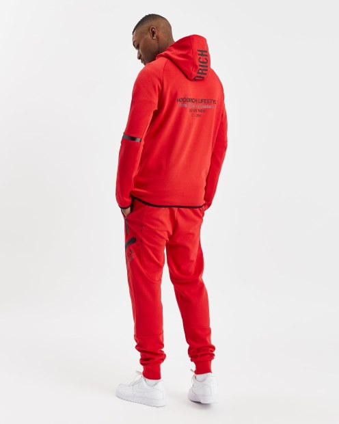 Sudadera Con Capucha Y Cremallera Completa Lychee/black/iron Gate Hoodrich Og