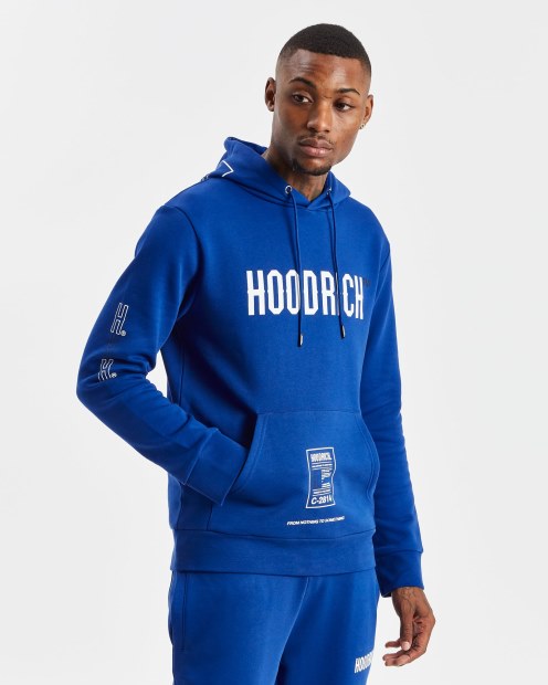Og Akira V6 Sudadera Con Capucha Hoodrich Azul Sodalita/blanco/negro