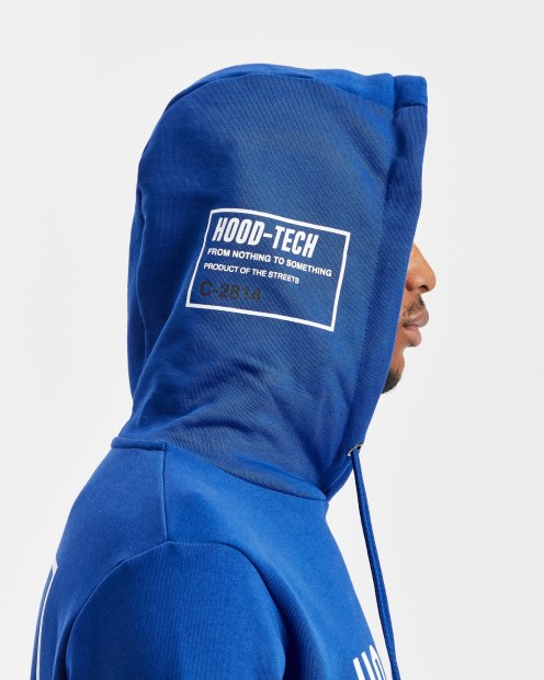 Og Akira V6 Sudadera Con Capucha Hoodrich Azul Sodalita/blanco/negro