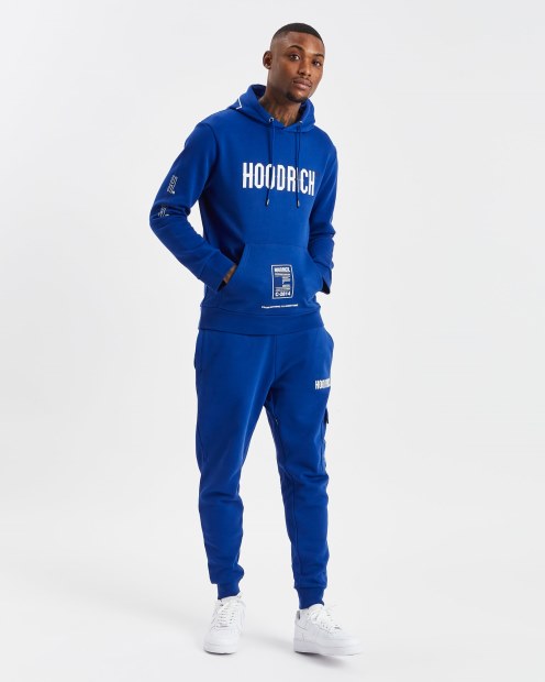Og Akira V6 Sudadera Con Capucha Hoodrich Azul Sodalita/blanco/negro