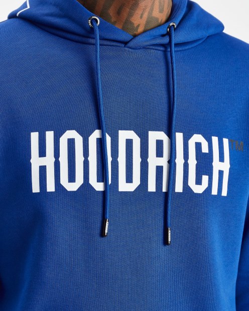 Og Akira V6 Sudadera Con Capucha Hoodrich Azul Sodalita/blanco/negro