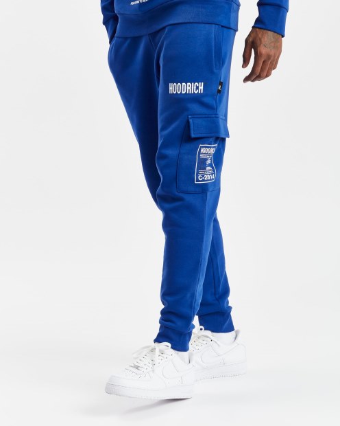 Og Akira V6 Cargo Joggers Azul Sodalita/blanco/negro Hoodrich