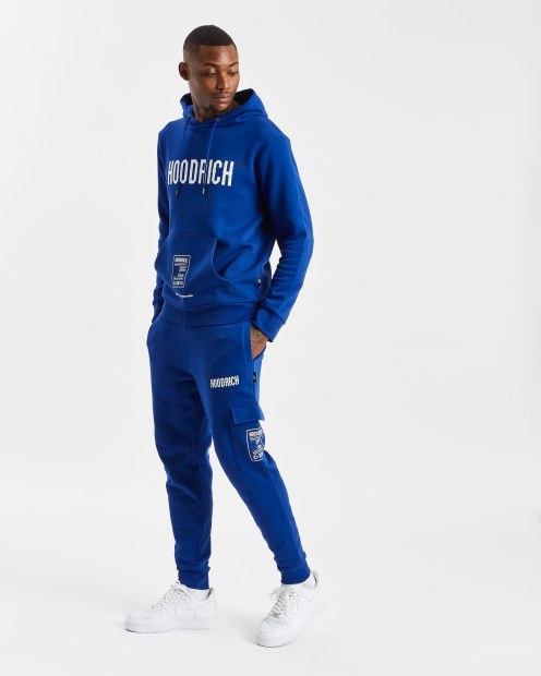 Og Akira V6 Cargo Joggers Azul Sodalita/blanco/negro Hoodrich