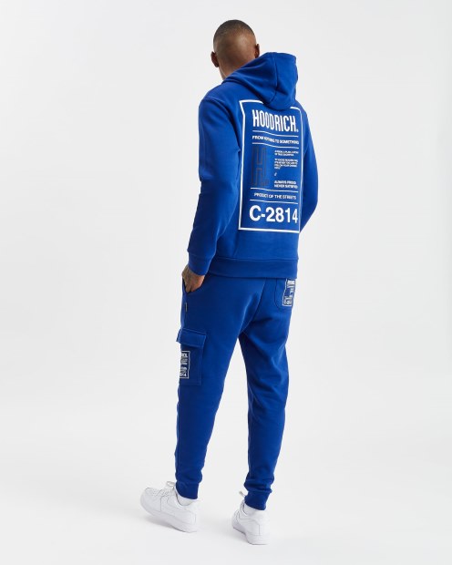 Og Akira V6 Cargo Joggers Azul Sodalita/blanco/negro Hoodrich