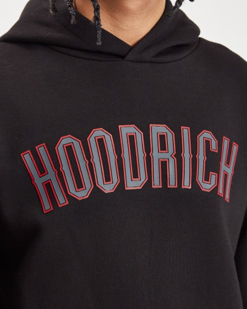 Hoodrich Negro/lychee/puerta De Hierro Og Sudadera Con Capucha De Esencia