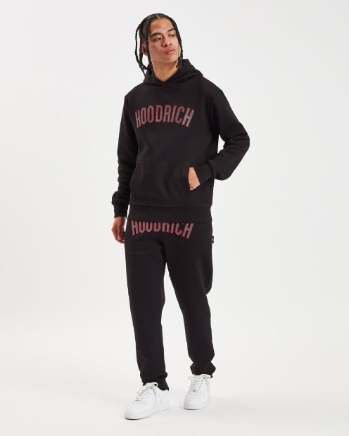 Hoodrich Negro/lychee/puerta De Hierro Og Sudadera Con Capucha De Esencia