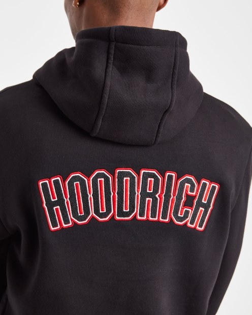 Sudadera Con Capucha Negra/blanca/rojarich Og Pulse
