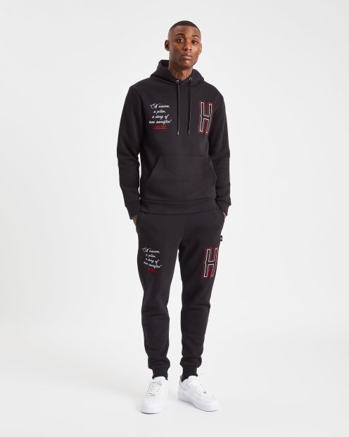 Joggers Og Pulse Negros/blancos/rojos Hoodrich