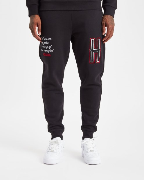 Joggers Og Pulse Negros/blancos/rojos Hoodrich