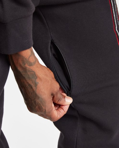 Joggers Og Pulse Negros/blancos/rojos Hoodrich