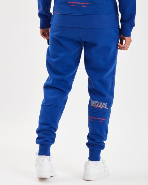 Joggers De Mezcla Og Azul Sodalita/blanco/lychee Hoodrich
