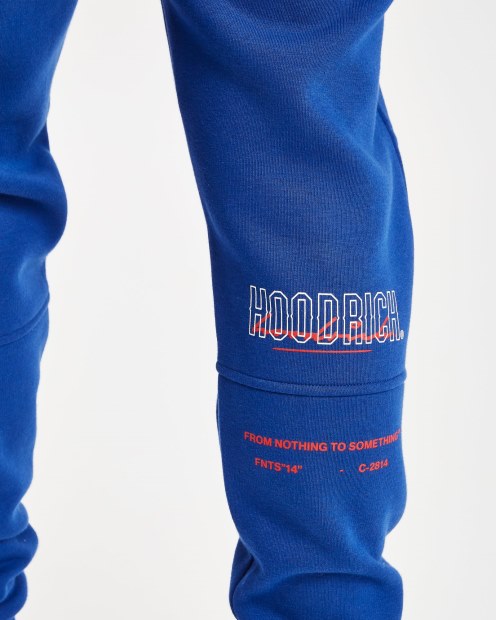 Joggers De Mezcla Og Azul Sodalita/blanco/lychee Hoodrich
