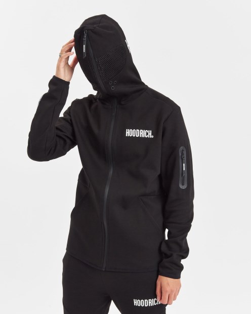 Hoodrich Sudadera Con Capucha OG Virtue En Blanco Y Negro
