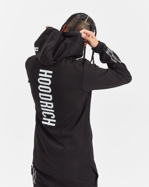 Hoodrich Sudadera Con Capucha OG Virtue En Blanco Y Negro
