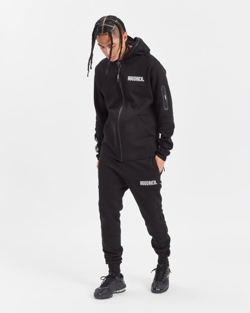 Joggers Hoodrich Og Heritage Negro/blanco