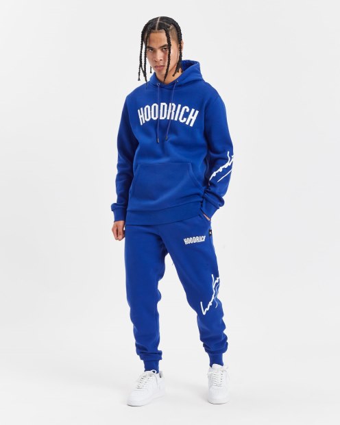 Azul Sodalita/blanco/negro Og Tycoon Joggers Hoodrich