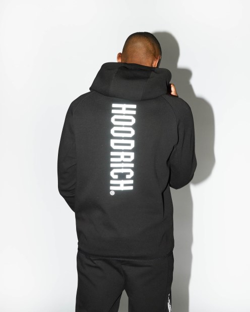 Sudadera Con Capucha Og Phaze Negro Intenso/reflectante