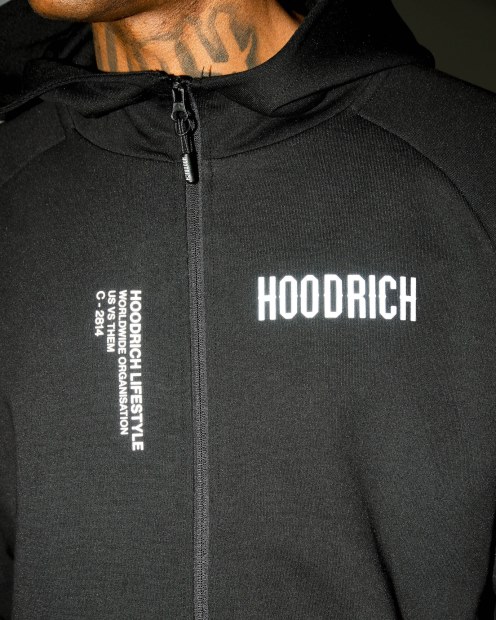 Sudadera Con Capucha Og Phaze Negro Intenso/reflectante