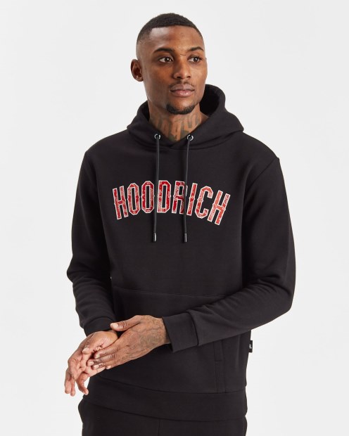 Sudadera Con Capucha Og Paisley Negro/rojo/blanco Hoodrich