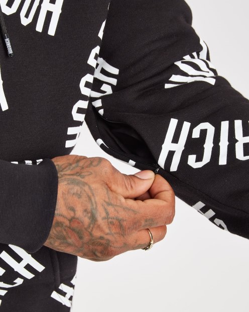 Sudadera Hoodrich Og Repro Negra/blanca