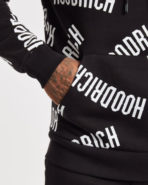 Sudadera Hoodrich Og Repro Negra/blanca
