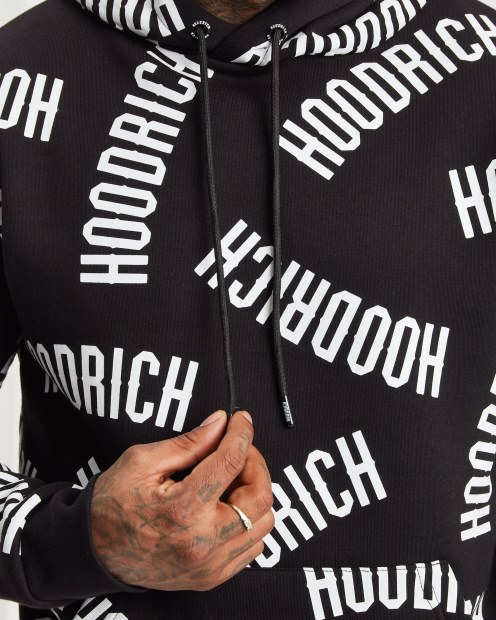Sudadera Hoodrich Og Repro Negra/blanca