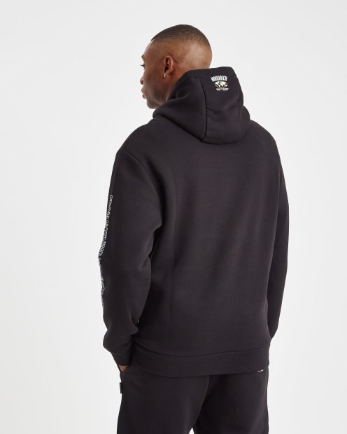 Hoodrich Og Mark Sudadera Con Capucha Negro/blanco/iluminado