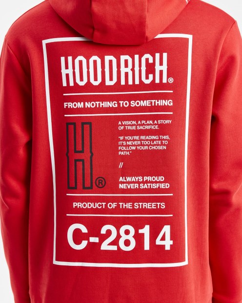 Lichi/blanco/negro Hoodrich Og Akira V6 Sudadera Con Capucha