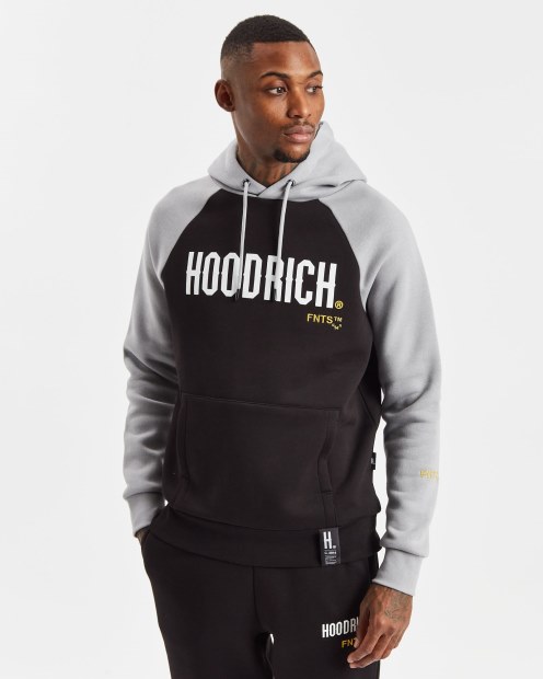 Sudadera Con Capucha Negra/aguanieve/blanca/narciso Og Levelz Hoodrich
