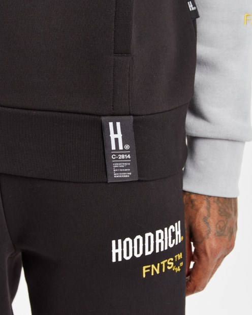 Sudadera Con Capucha Negra/aguanieve/blanca/narciso Og Levelz Hoodrich