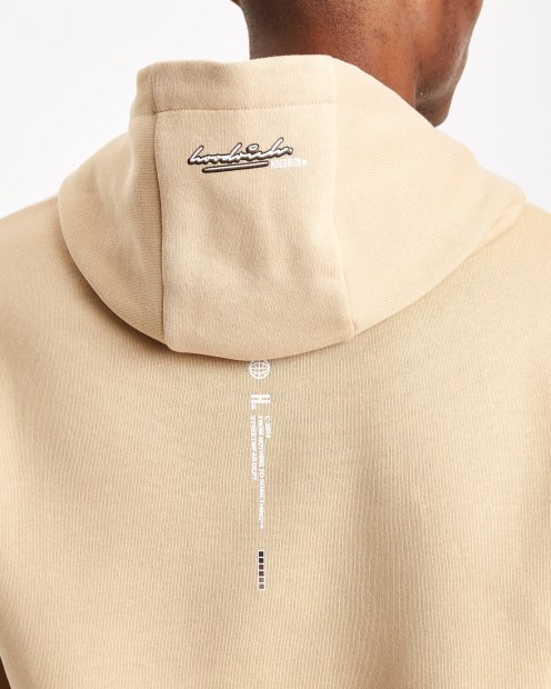 Sudadera Con Capucha Og Ink Hoodrich Crema Irlandesa/blanco/nogal