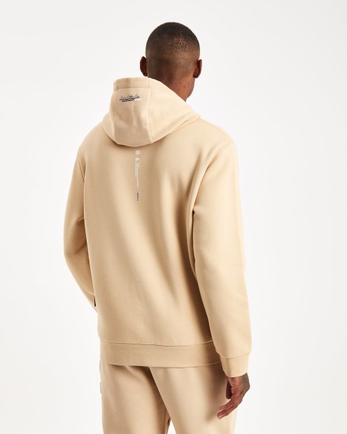 Sudadera Con Capucha Og Ink Hoodrich Crema Irlandesa/blanco/nogal