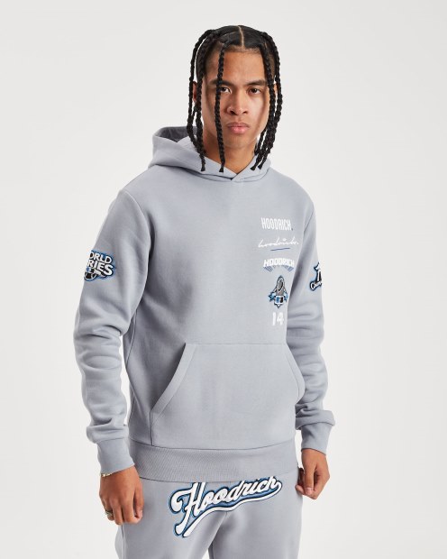 Og Estadio Sudadera Con Capucha Weathervane/azul/blanco Hoodrich