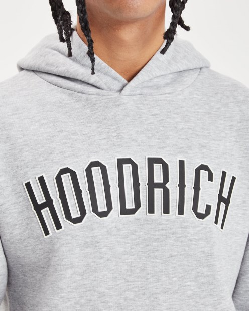 Hoodrich Sudadera Con Capucha De Esencia Gris Jaspeado/blanco/negro Og