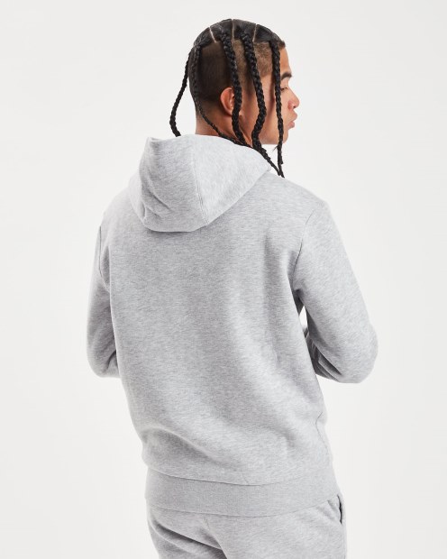 Hoodrich Sudadera Con Capucha De Esencia Gris Jaspeado/blanco/negro Og