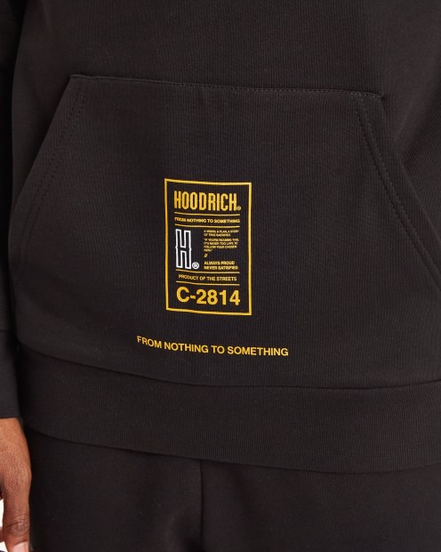 Sudadera Con Capucha Negra/amarilla/blancarich Og Akira V6