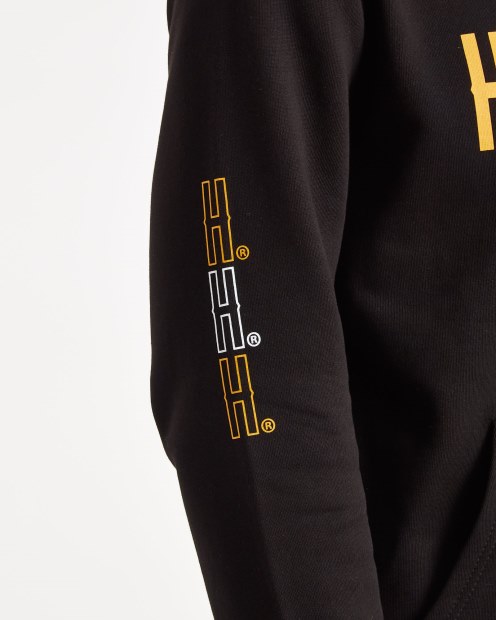 Sudadera Con Capucha Negra/amarilla/blancarich Og Akira V6