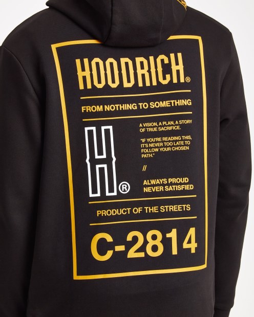 Sudadera Con Capucha Negra/amarilla/blancarich Og Akira V6