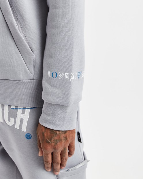 Sudadera Con Capucha De Veleta/blanco/azul Og Heat Hoodrich